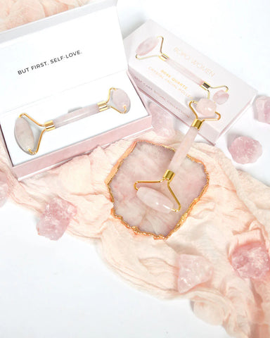 Bopo Women - Rose Quartz Facial Roller