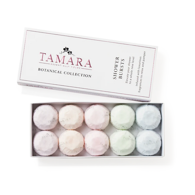 Tamara - Botanical 10x Burst Shower Steamer Set