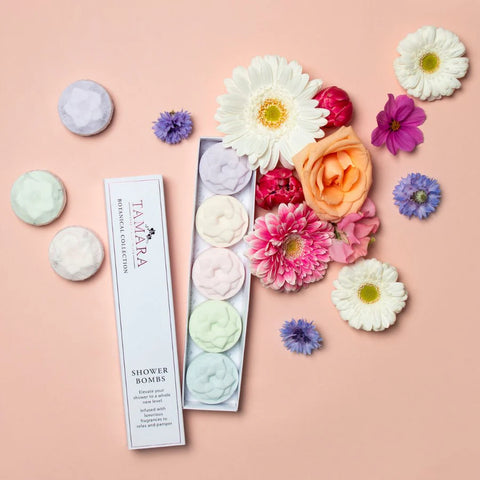 Tamara - Botanical 5x Bomb Shower Steamer Set