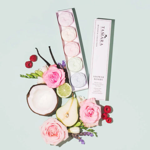 Tamara - Botanical 5x Bomb Shower Steamer Set