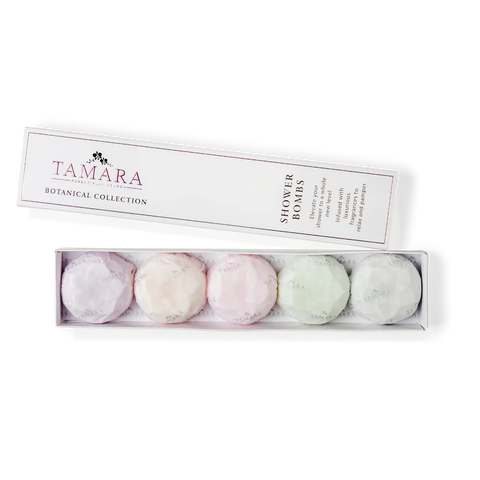 Tamara - Botanical 5x Bomb Shower Steamer Set