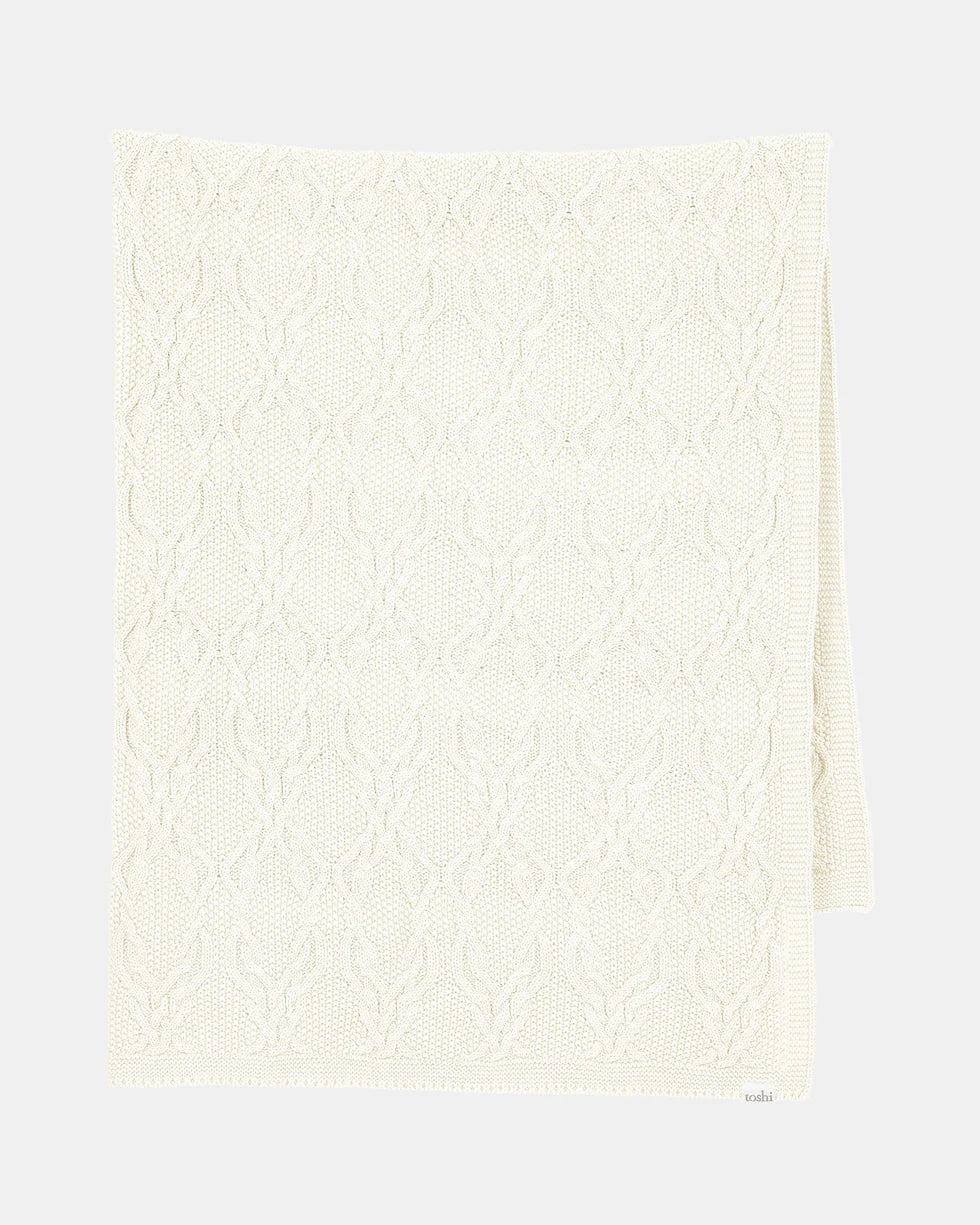 Toshi - Organic Blanket Bowie - Cream