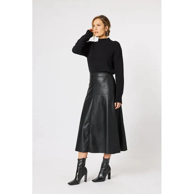 Hammock & Vine - Brooke Vegan Leather Skirt