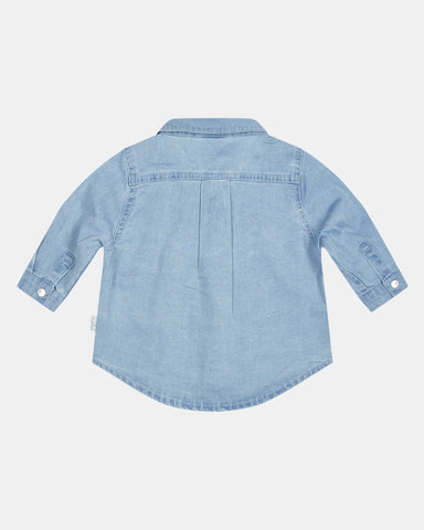 Toshi - Denim Long Sleeve Shirt - Brumby