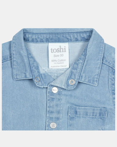 Toshi - Denim Long Sleeve Shirt - Brumby