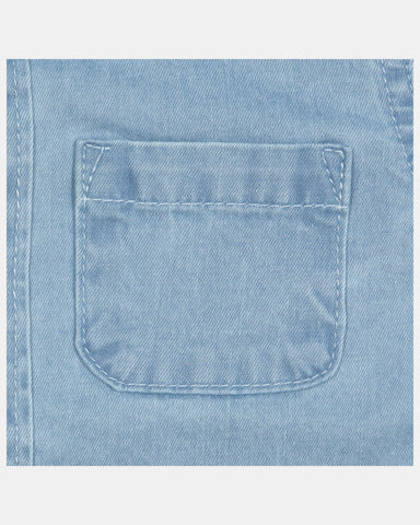 Toshi - Denim Long Sleeve Shirt - Brumby
