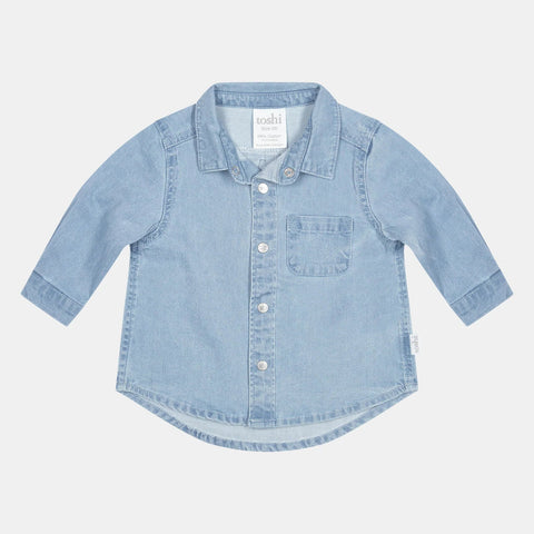 Toshi - Denim Long Sleeve Shirt - Brumby