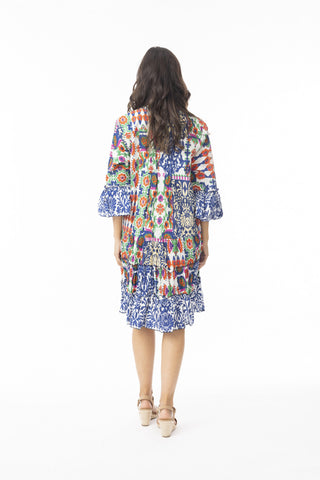Orientique - Buzios Layers Frill Sleeve Dress