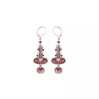 Ayala Bar - 231 C1830 Red Roses Cherry Earring