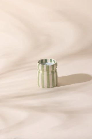 Paddywax - Cabana Bora Bora Candle-Green Stripe