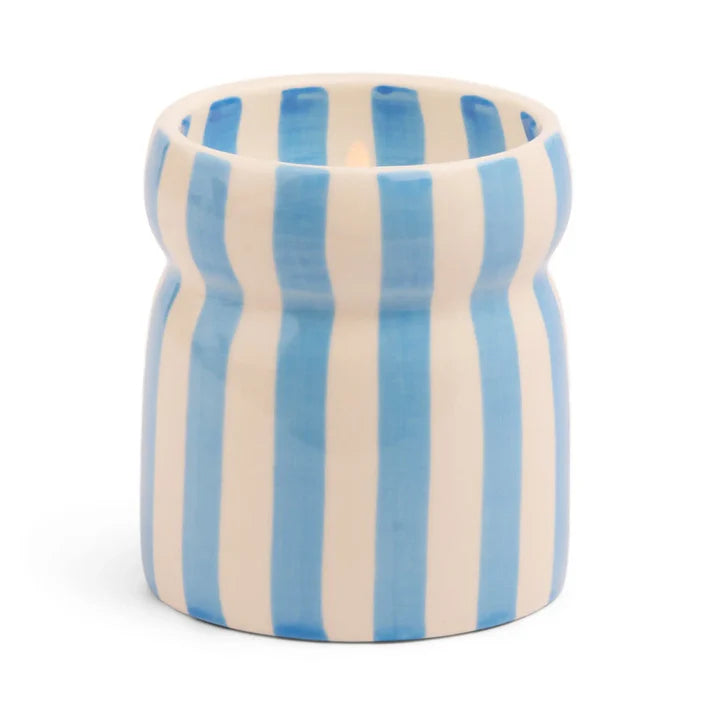 Paddywax - Cabana Lost at Sea Candle-Blue Stripe