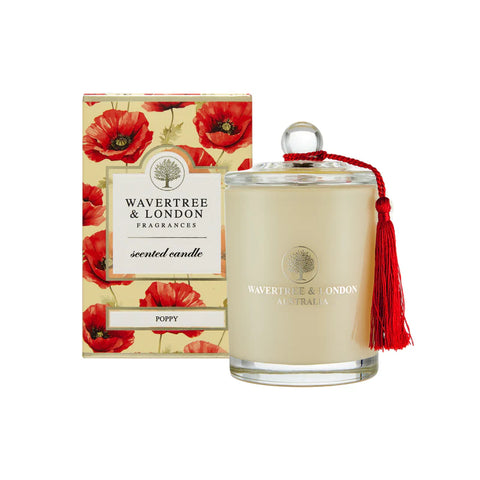 Wavertree and London - Poppy Candle