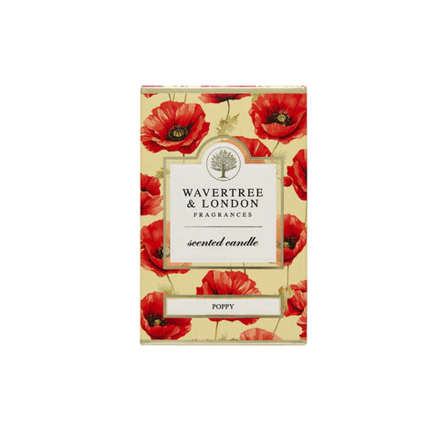 Wavertree and London - Poppy Candle