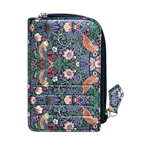 Artico - Strawberry Thief Blue Card Holder