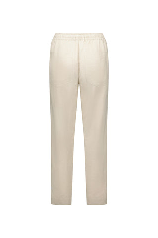 Knewe - Checker Pant-Ecru/ White
