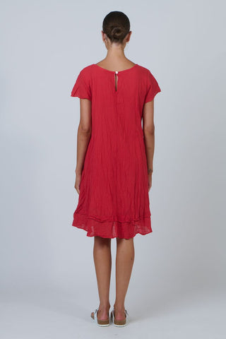 Namastai - Chili Cap Sleeve Cotton Dress