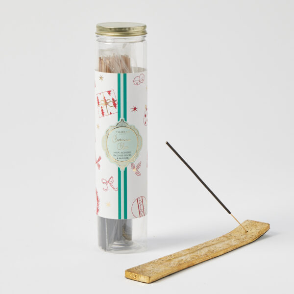 Pilbeam Living - Christmas Cheer Scented Incense with Holder - Cinnamon & Orange Clove