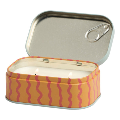 Paddywax - Bistro Citrus Spritz Printed Tin Candle - Orange & Apricot