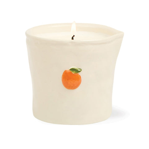 Paddywax - Bistro Citrus Spritz Embossed Ceramic Candle - Orange & Grapefruit