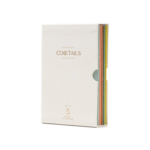 Designworks - Recipe Box Set - Cocktails