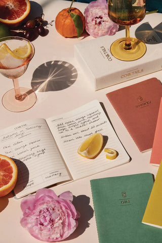 Designworks - Recipe Box Set - Cocktails