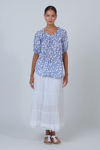 Namastai - Code Cycladic Ruffle Collar Top