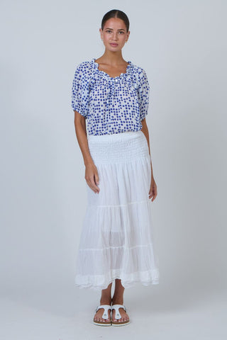 Namastai - Code Cycladic Ruffle Collar Top