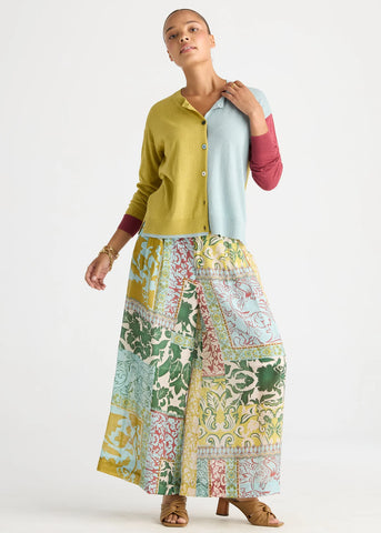 LD+Co - Colour Block Cardigan - Acacia