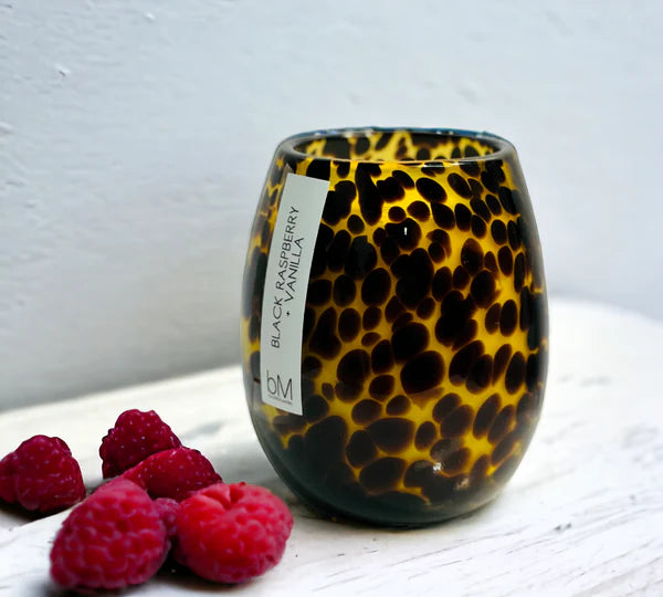 Leopard And A Raspberry Black MILK - Confetti Leopard - Raspberry + Vanilla – Melange