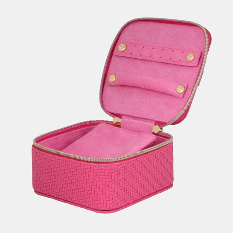 Tonic - Jewellery Cube Herringbone Raspberry