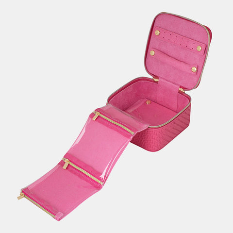 Tonic - Jewellery Cube Herringbone Raspberry