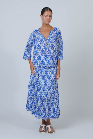 Namastai - Cycladic Oak Cotton Crinkle Long Skirt