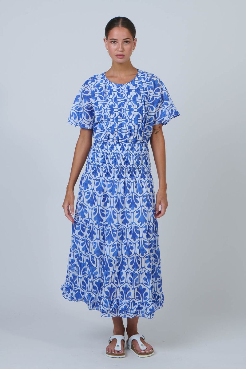 Namastai - Cycladic Oak Cotton Crinkle Long Skirt