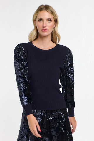 365 Days - Date Night Top-Navy