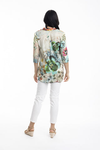 Orientique - Digital Collared Shirt - Vintage