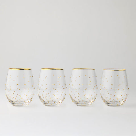 Pilbeam Living - Dotti Tumblers Set of 4 - 520ml