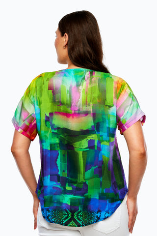 Claire Powell - Modal V Neck Top-Dynamic