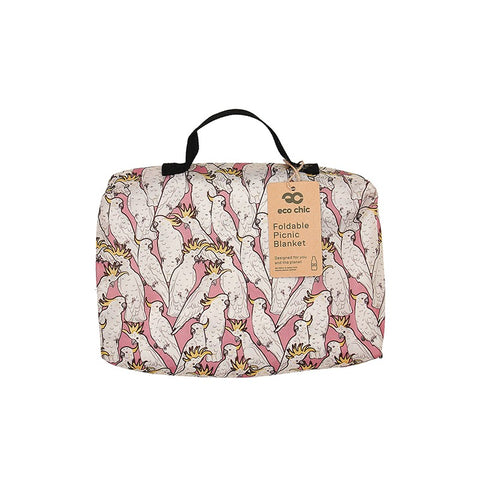 Eco Chic - Foldable Picnic Blanket Cockatoo
