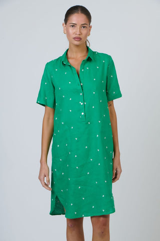 enveloppe - Linen Shirt Dress-Envie