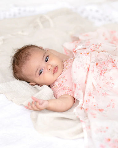Toshi - Classic Muslin Wrap - Felicia Blossom
