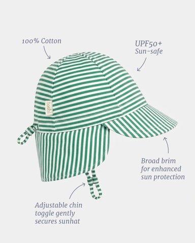 Toshi - Flap Cap - Mini Pistachio