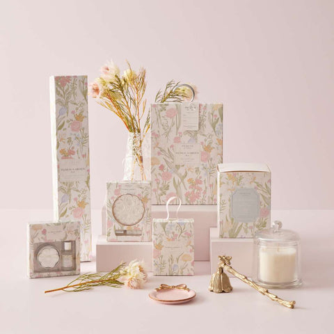 Pilbeam Living - Floral Garden Scented Drawer Liners-Rose