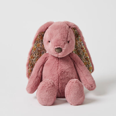 Pilbeam Living - Jiggle & Giggle Floral Raspberry Bunny (Medium)