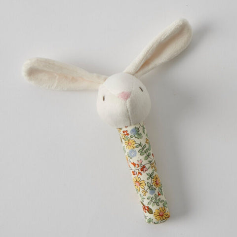 Pilbeam Living - Jiggle & Giggle - Floral Bunny Rattle