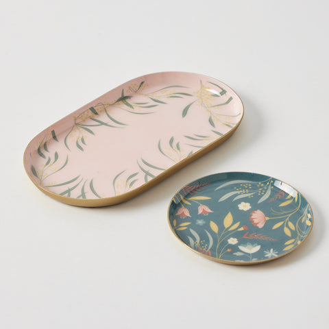 Pilbeam Living - Floret Trinket Tray Set of 2