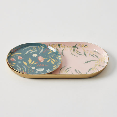 Pilbeam Living - Floret Trinket Tray Set of 2