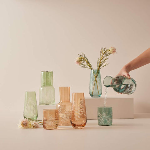 Pilbeam Living - Florian Petite Vase-Teal