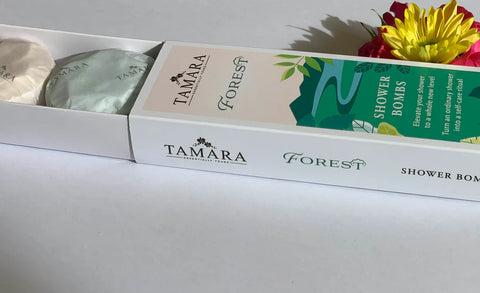 Tamara - Forest 3x Bomb Shower Steamer Set