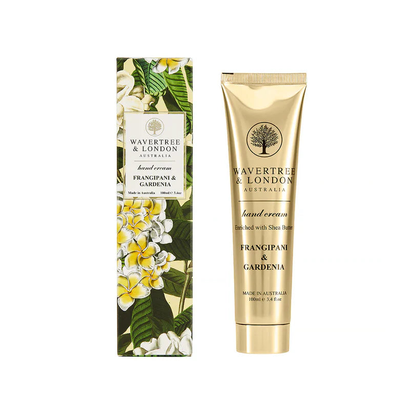 Wavertree and London - Frangipani & Gardenia Hand Cream 100ml