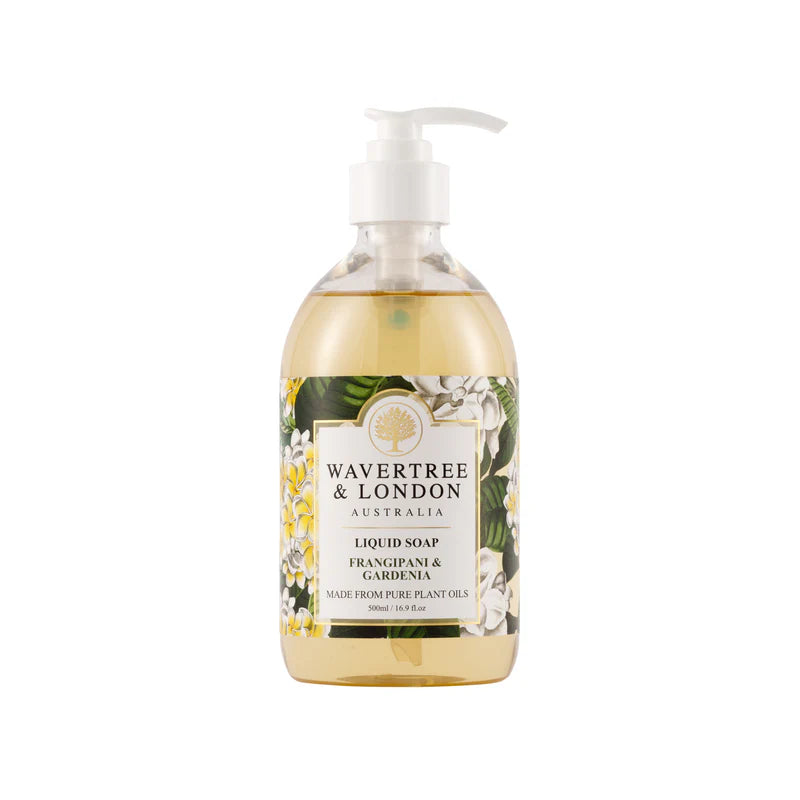 Wavertree & London - Frangipani & Gardenia Liquid Soap